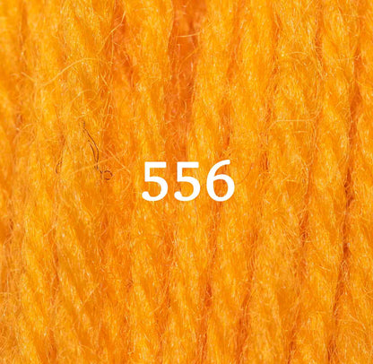 Appletons Wool Yarn - Bright Yellow 551 - 557