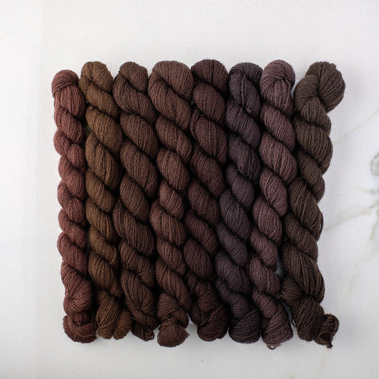 Appletons Wool Yarn - Brown Groundings 581-588