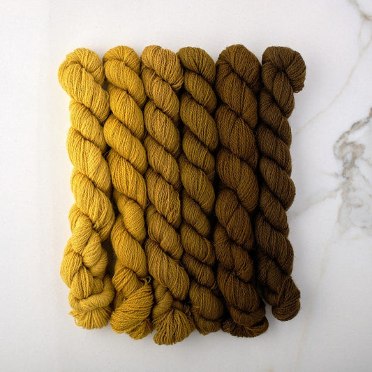 Appletons Wool Yarn - Brown Olive 311 - 316