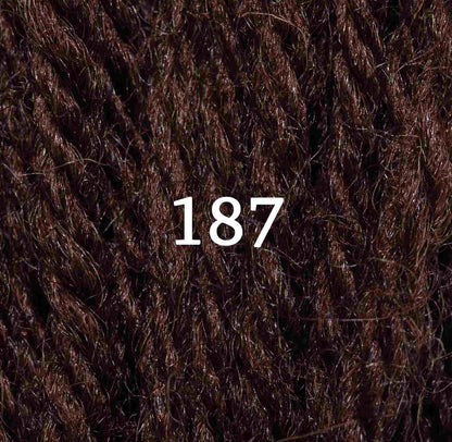 Appletons Wool Yarn - Chocolate 181 - 187