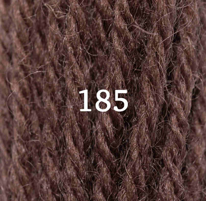 Appletons Wool Yarn - Chocolate 181 - 187