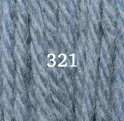 Appletons Wool Yarn - Dull Marine Blue 321-328