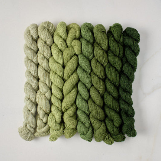 Appletons Wool Yarn - Early English Green 541 - 548