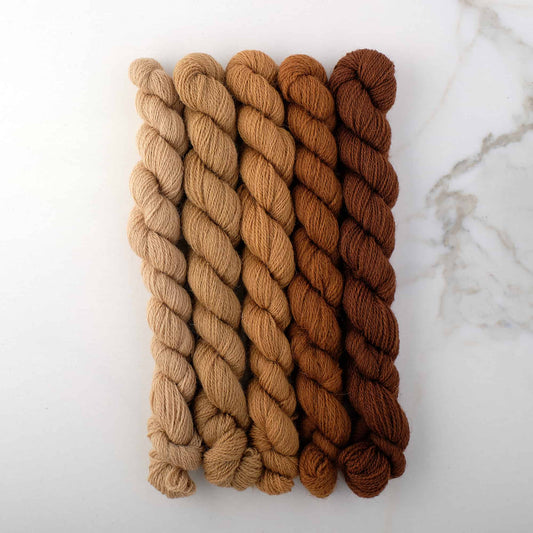 Appletons Wool Yarn - Golden Brown 901 - 905