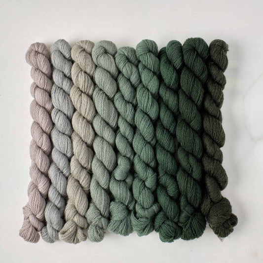 Appletons Wool Yarn - Jacobean Green 291 - 298
