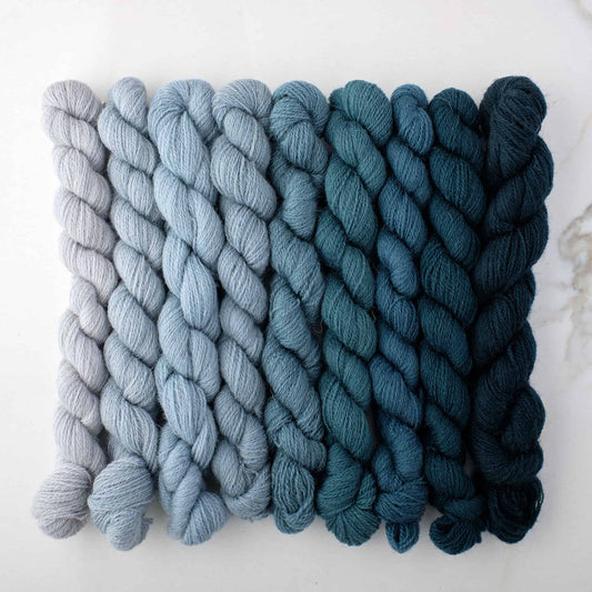 Appletons Wool Yarn - Mid Blue 151-159