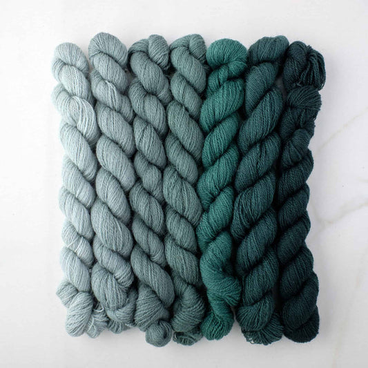 Appletons Wool Yarn - Peacock Blue 641-647