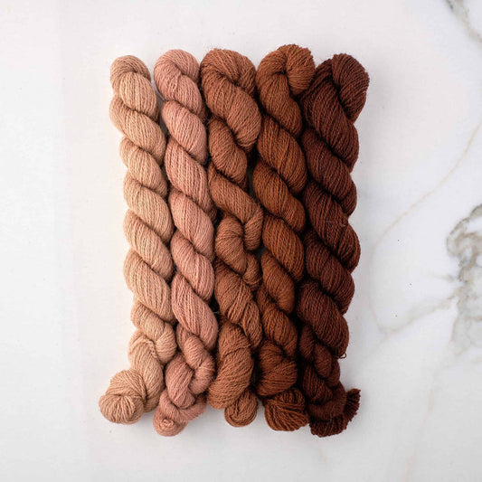 Appletons Wool Yarn - Red Fawn 301 - 305