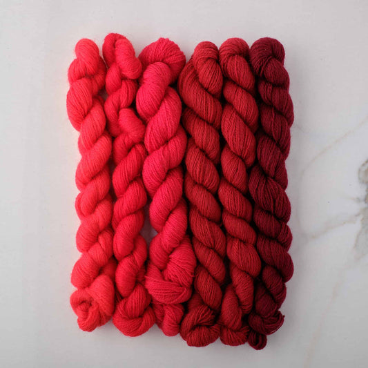 Appletons Wool Yarn - Scarlet 501 - 505