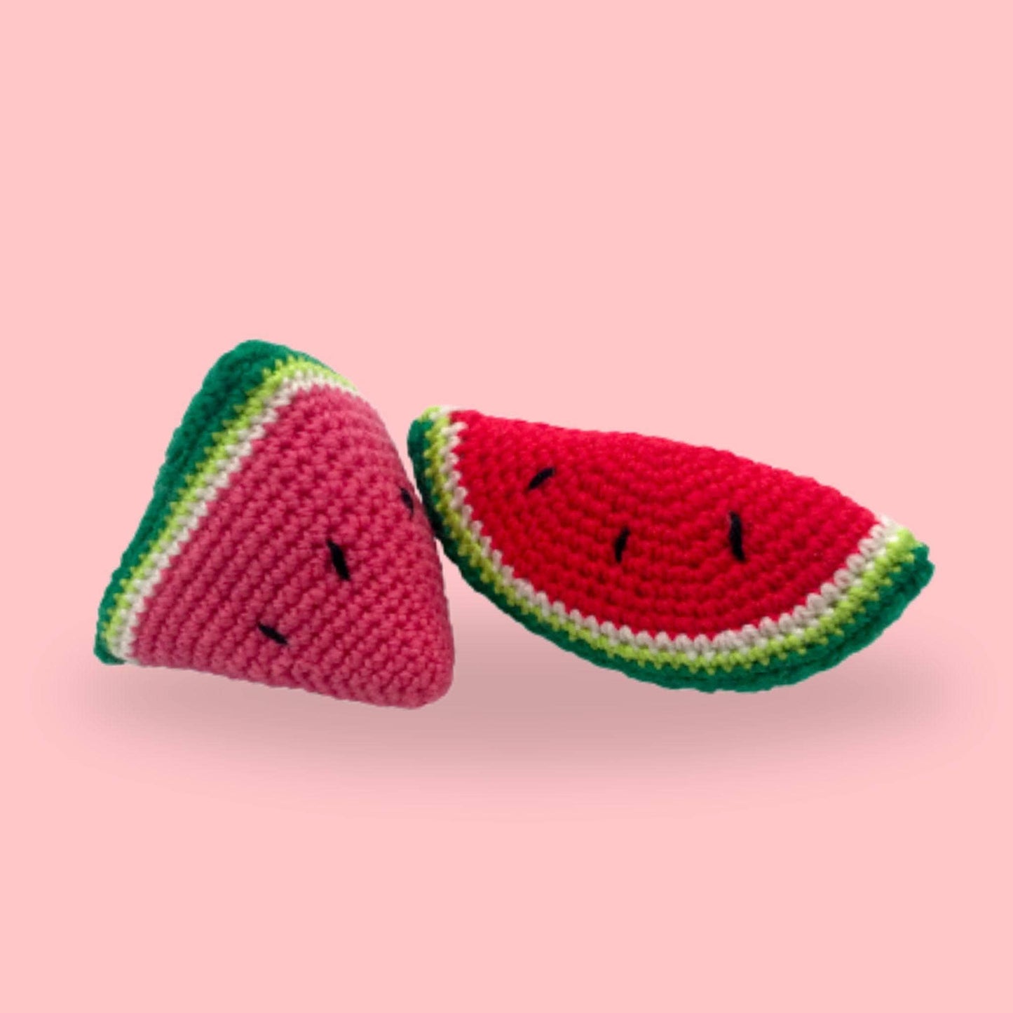 Juicy Watermelon Amigurumi Crochet or Knit Kit