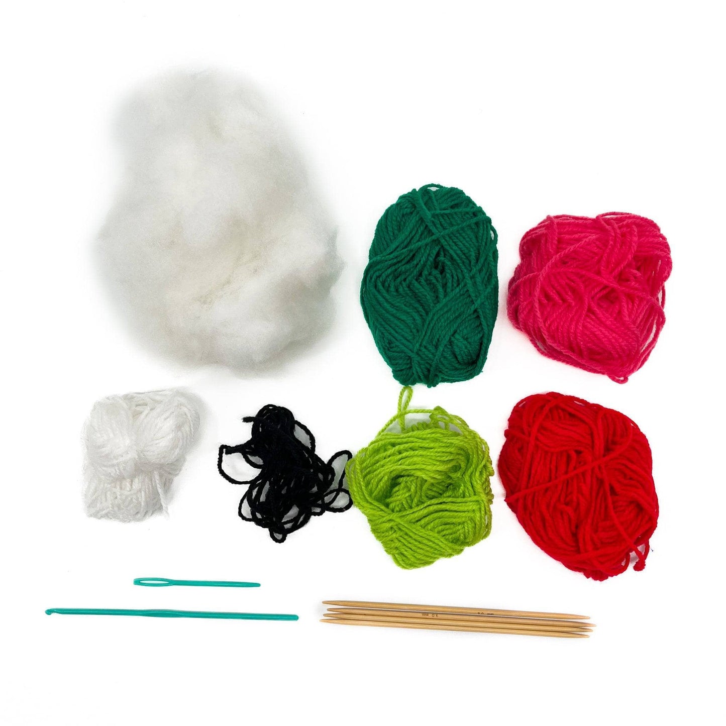 Juicy Watermelon Amigurumi Crochet or Knit Kit