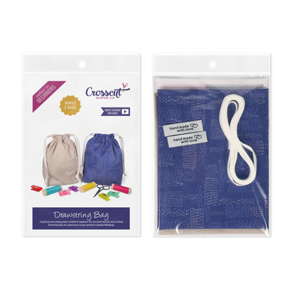 Drawstring Bag Sewing Kit - Makes 2 Bags