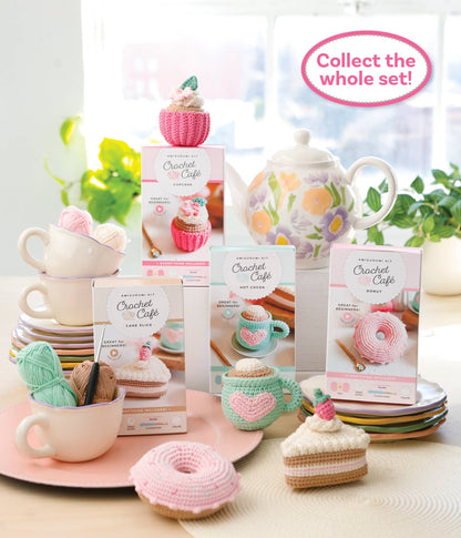Crochet Café Amigurumi Kit Cake Slice