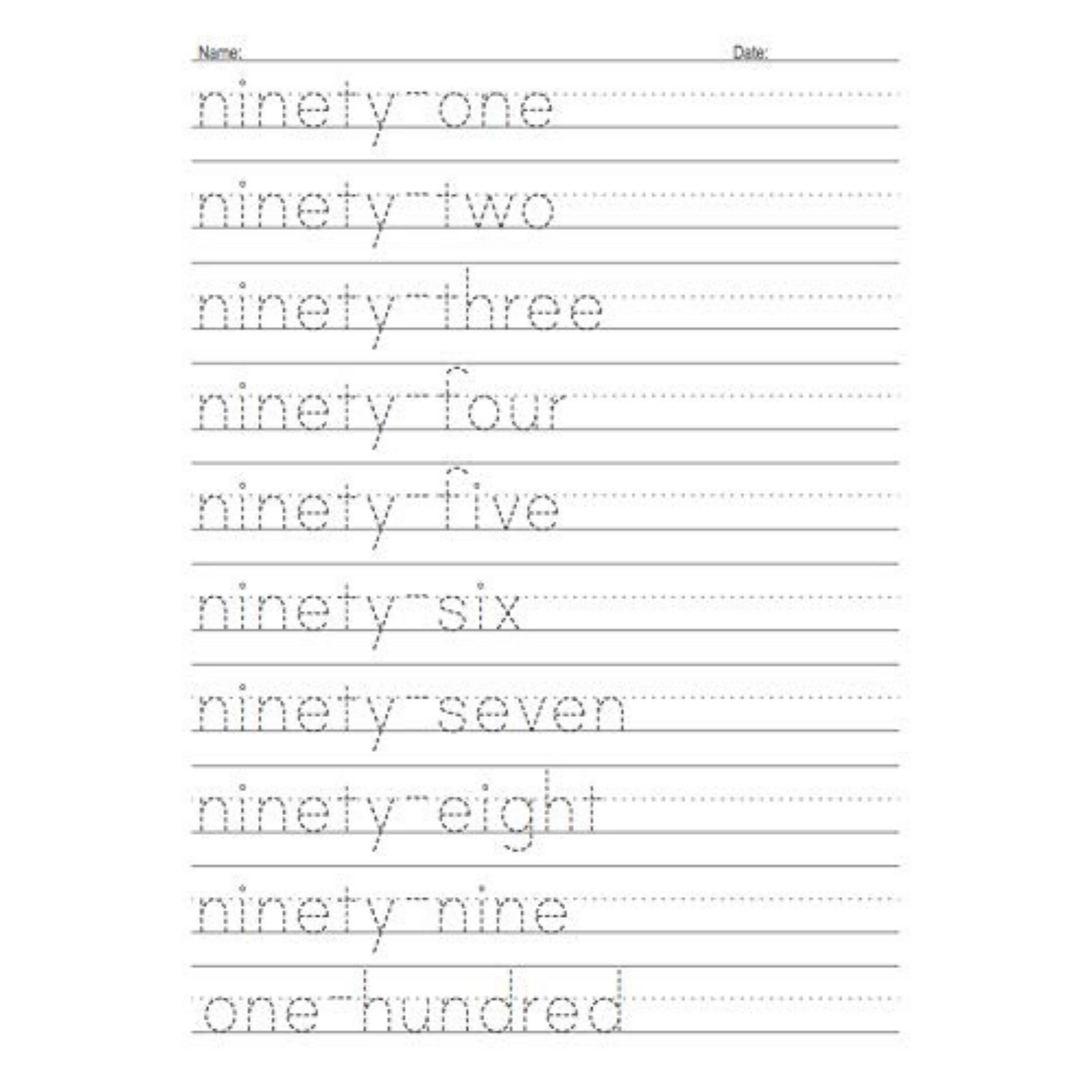 Handwriting Practice Book for Kids Ages 6-10: Printing workbook for Grades 1, 2 & 3, Learn to Trace Alphabet Letters and Numbers 1-100, Sight Words, ... and Math Drills for Grades 1, 2, 3 & 4)