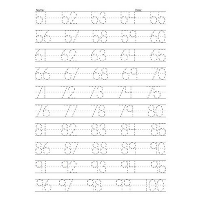 Handwriting Practice Book for Kids Ages 6-10: Printing workbook for Grades 1, 2 & 3, Learn to Trace Alphabet Letters and Numbers 1-100, Sight Words, ... and Math Drills for Grades 1, 2, 3 & 4)