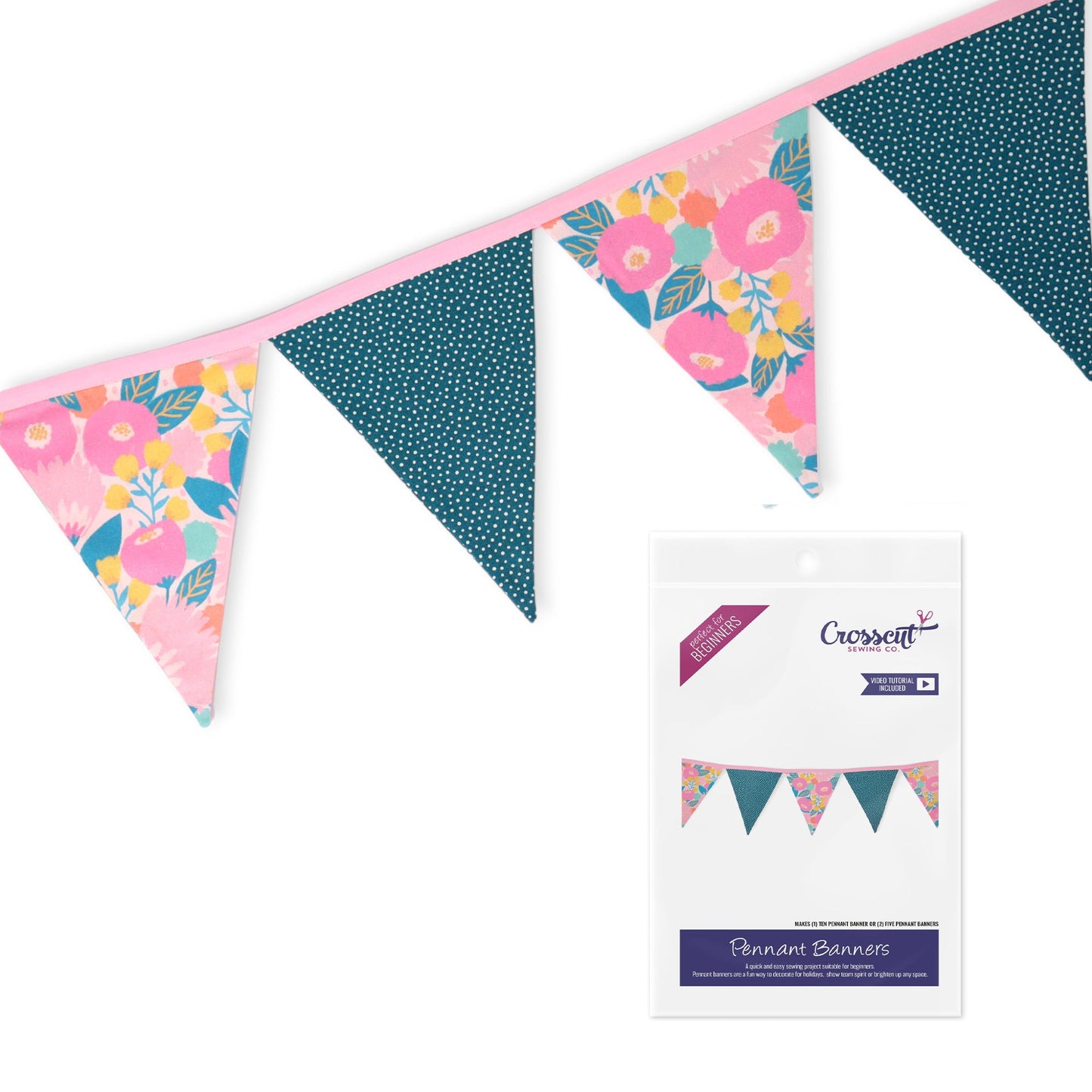 Pennant Banner Sewing Kit