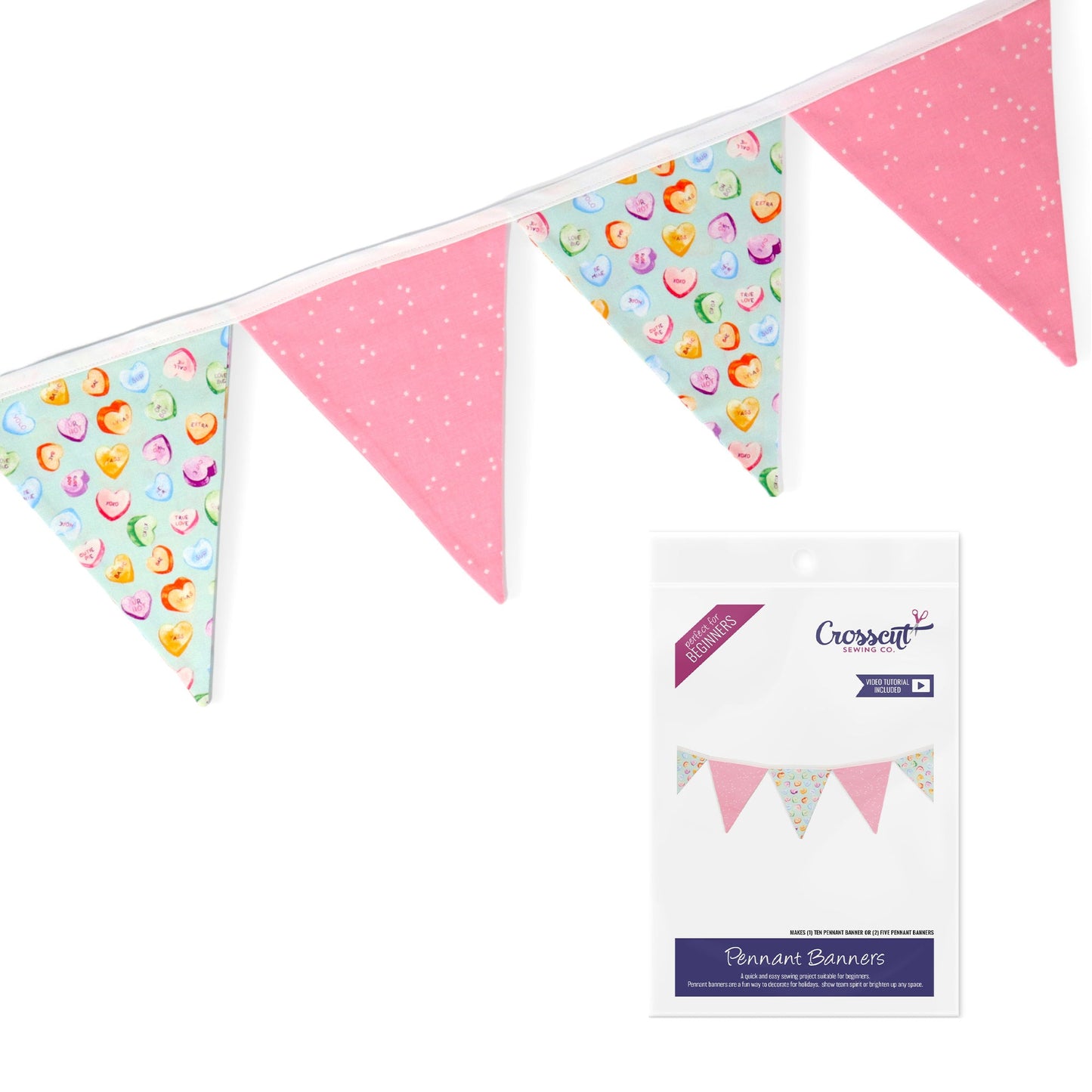 Pennant Banner Sewing Kit
