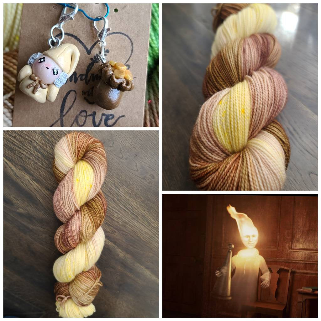 Bah Humbug shawl yarn kit