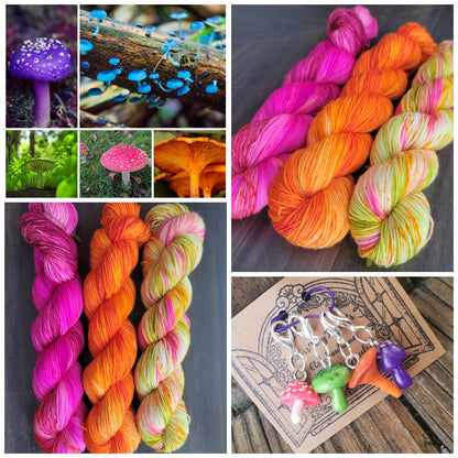 Fabulous Fungi 3 skein kit