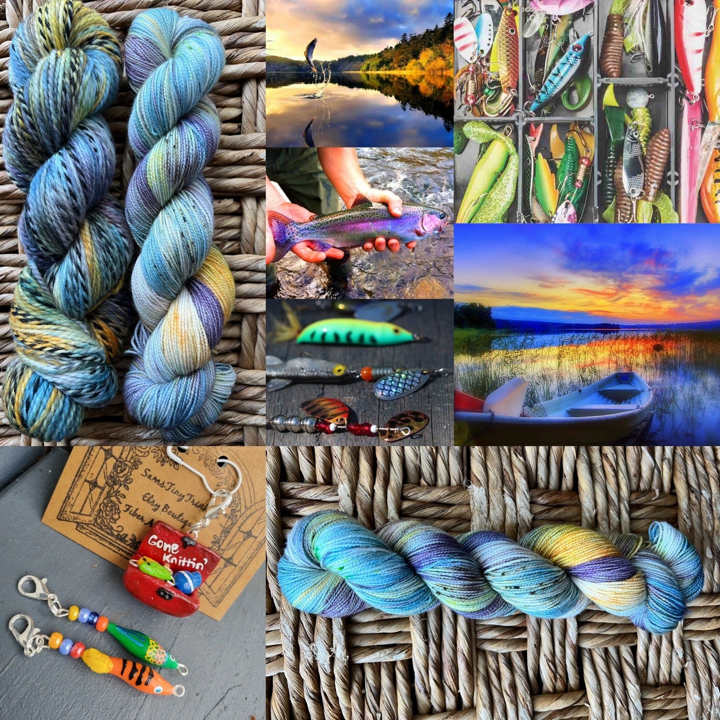 Lakeside Sunsets Yarn crochet knit