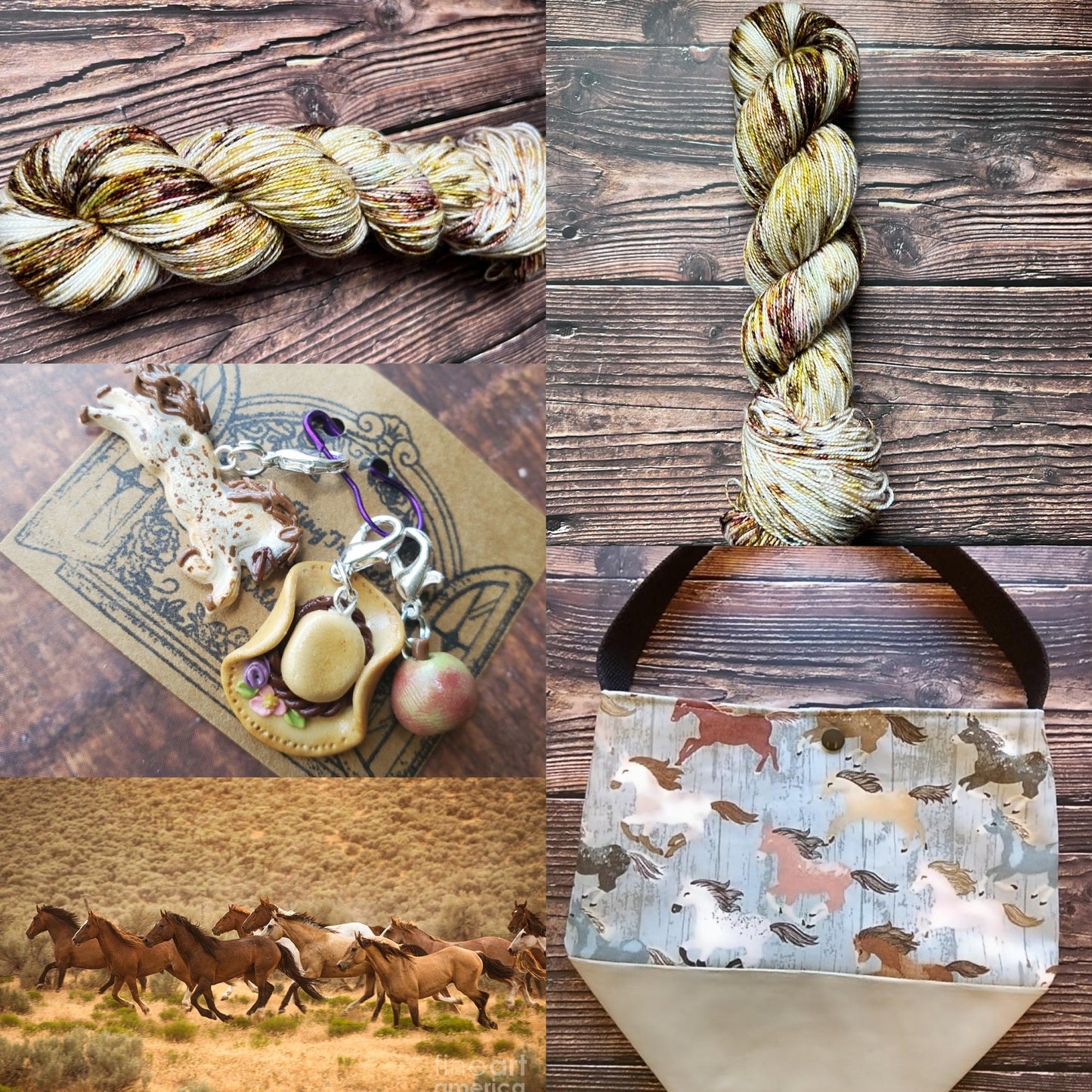 Giddy up! (yarn crochet knit)