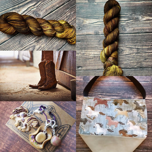 Ridin’ Boots Yarn crochet knit