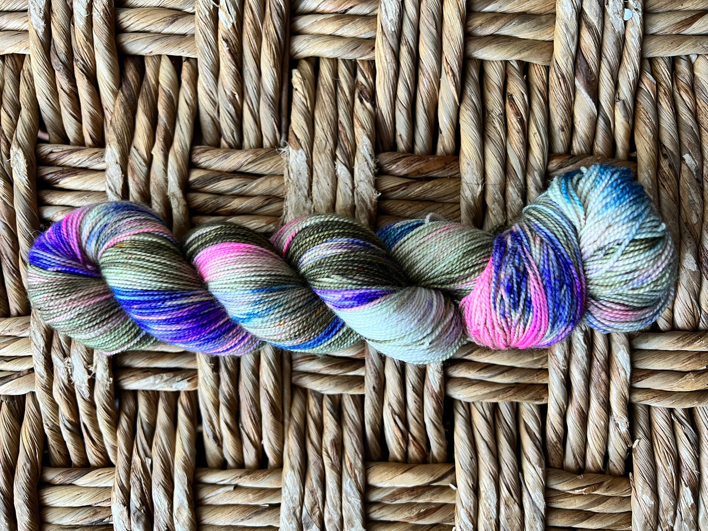 Rainbow Trout (yarn crochet knit)