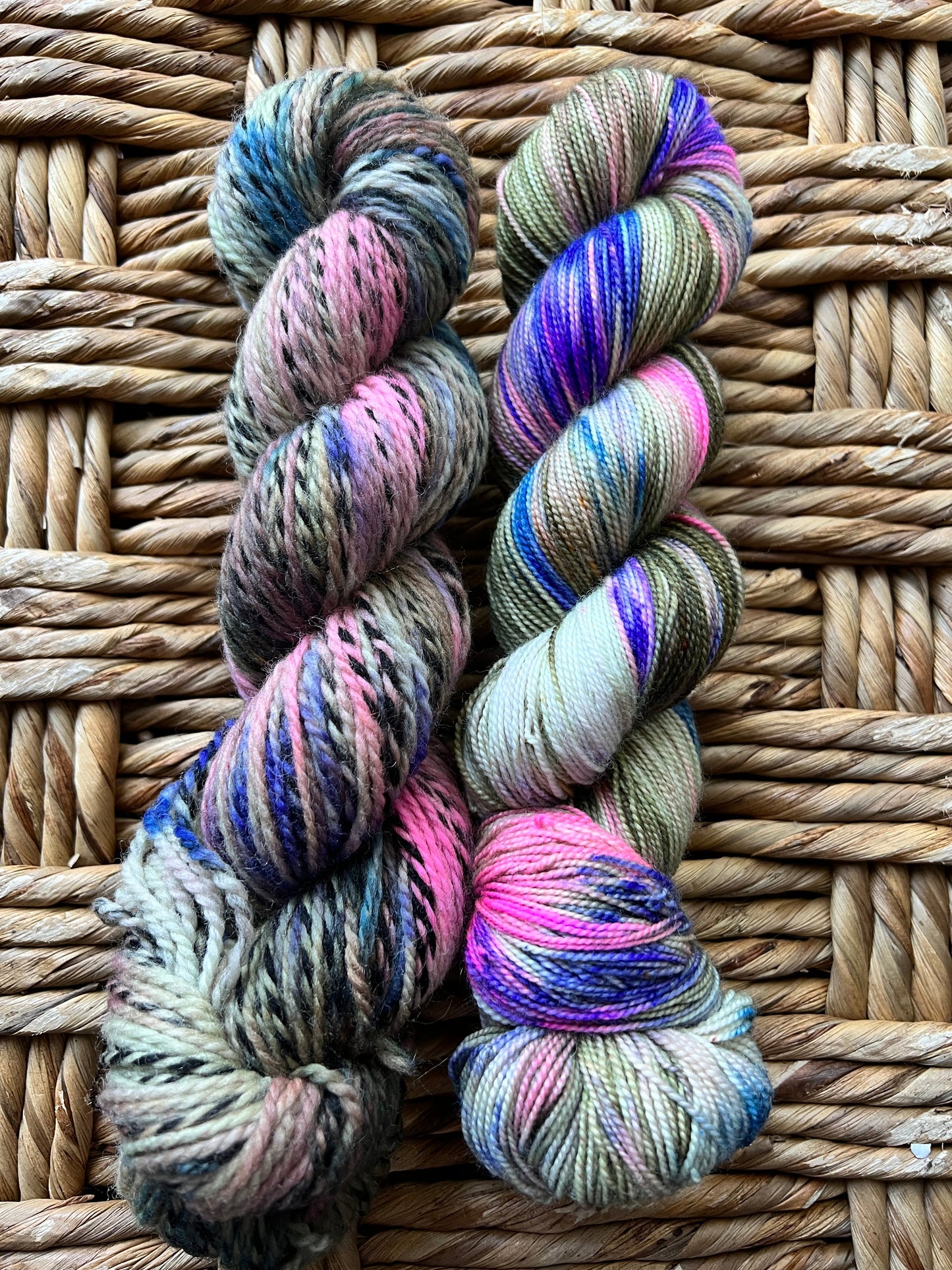 Rainbow Trout (yarn crochet knit)