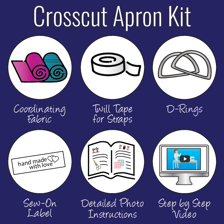 Reversible Apron Sewing Kit
