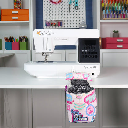 Pin Cushion and Thread Catcher Sewing Kit