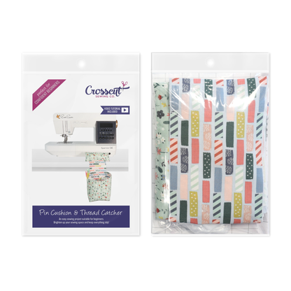 Pin Cushion and Thread Catcher Sewing Kit