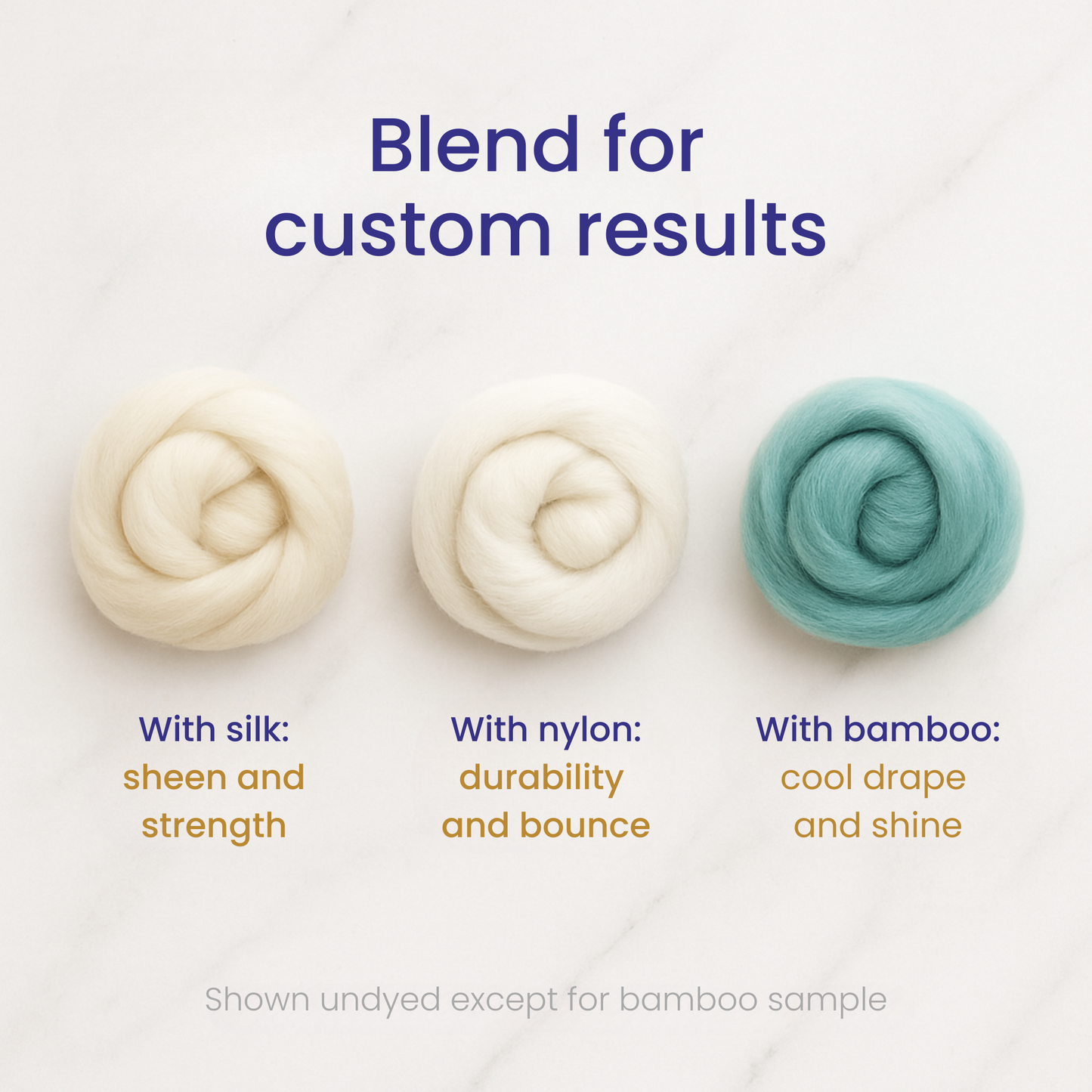 Superfine Merino Wool | 18.5 Micron Combed Top