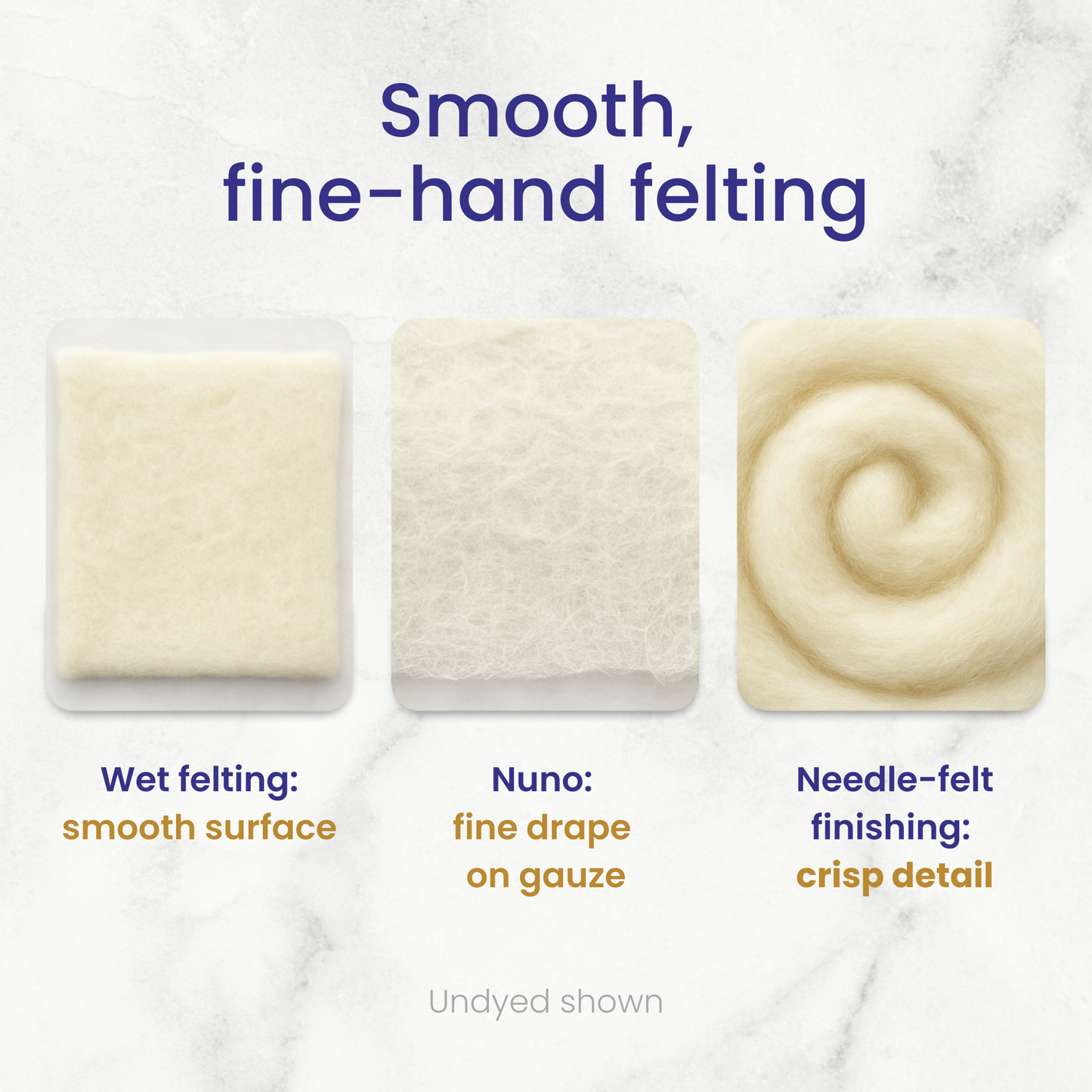 Superfine Merino Wool | 18.5 Micron Combed Top