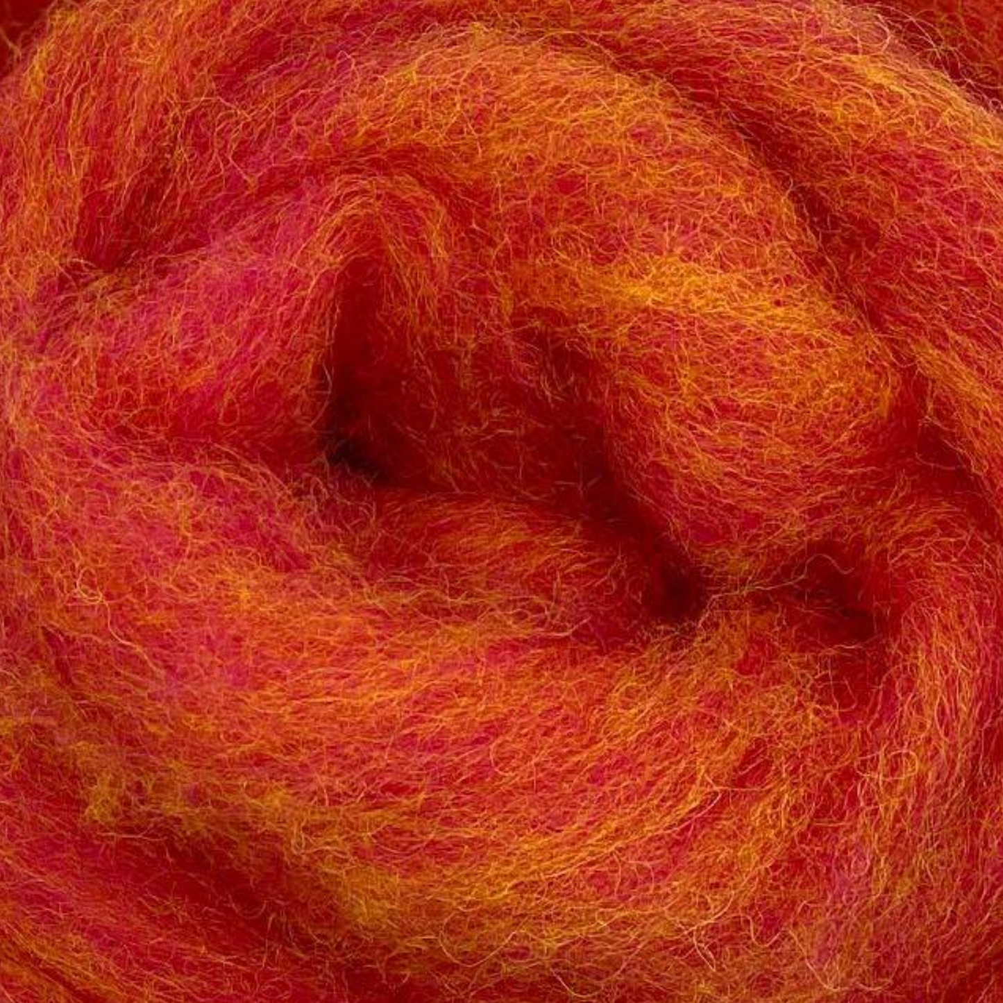 Retro Pop Carded Corriedale Wool Sliver Variety Pack