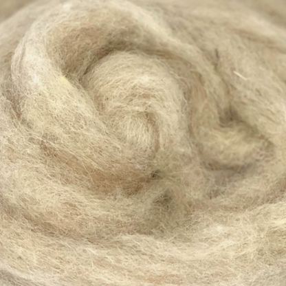 Woodland Neutrals Carded Corriedale Wool Sliver Variety Pack