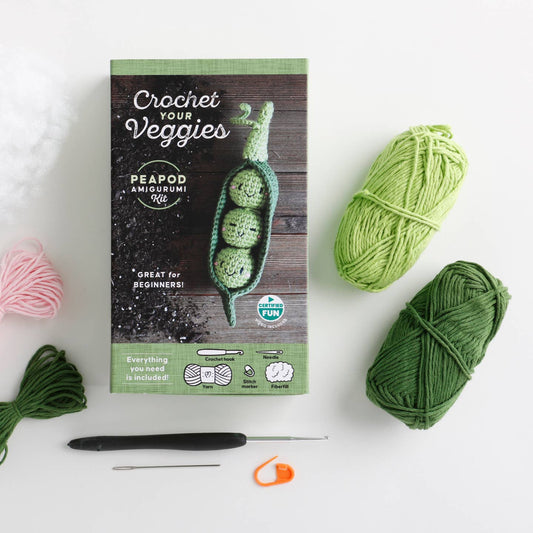 Crochet Your Veggies Kit Peapod