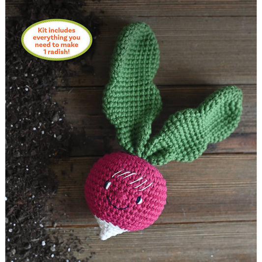 Crochet Your Veggies Radish