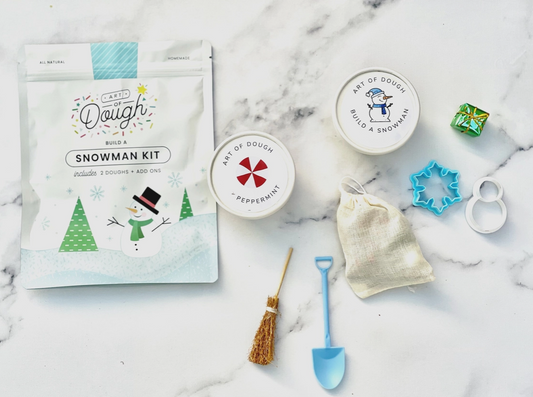 Build A Snowman Dough Kit