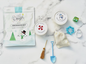 Build A Snowman Dough Kit