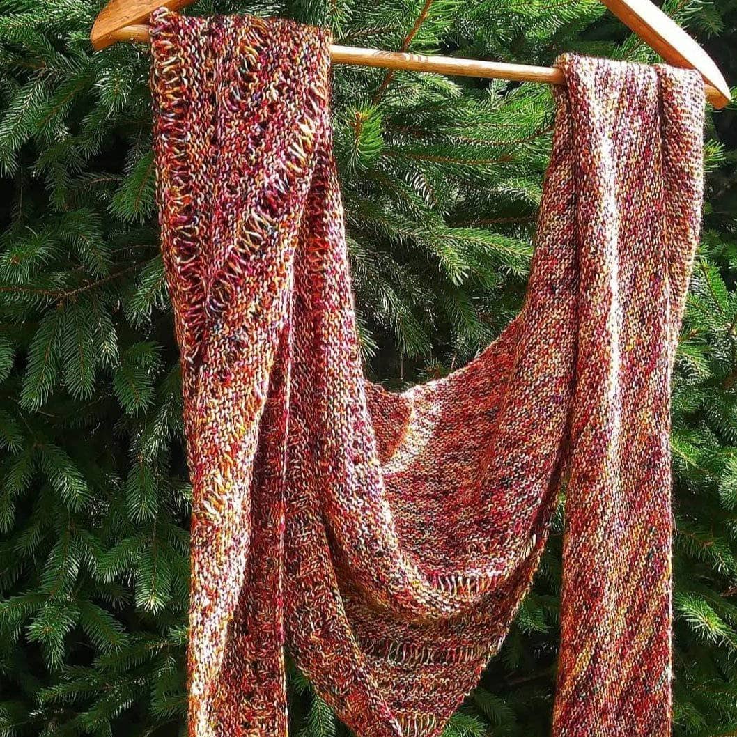 The Carnival Shawl Knitting Kit Knit