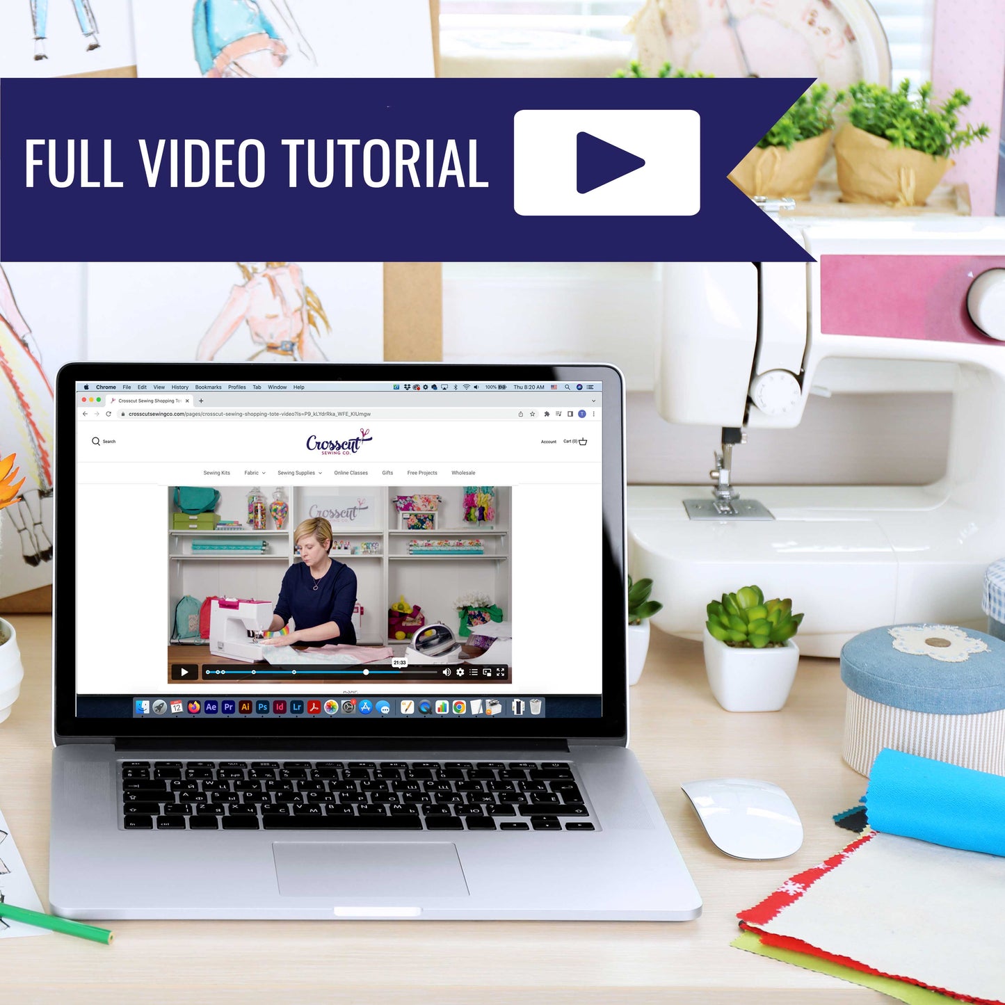 Pennant Banner Sewing Kit